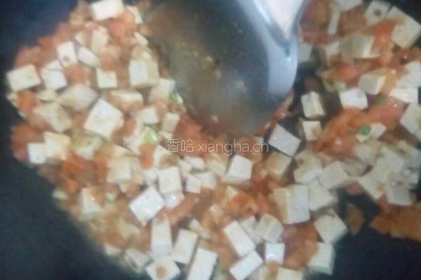 杏鲍菇豆腐臊子面的做法图解8