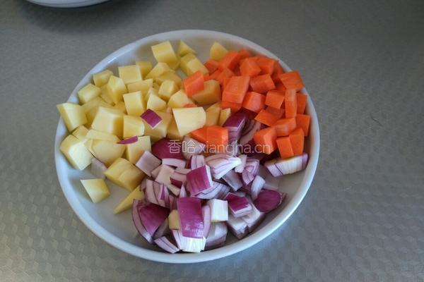 咖喱鸡肉小海豚饭团的做法图解3
