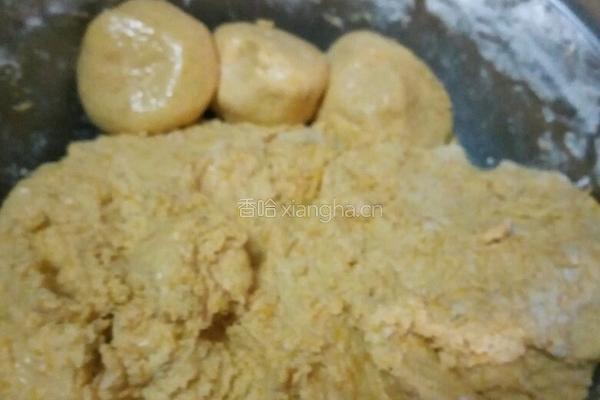 芝香南瓜饼的做法图解3