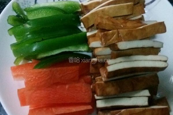 素炒豆干的做法图解3