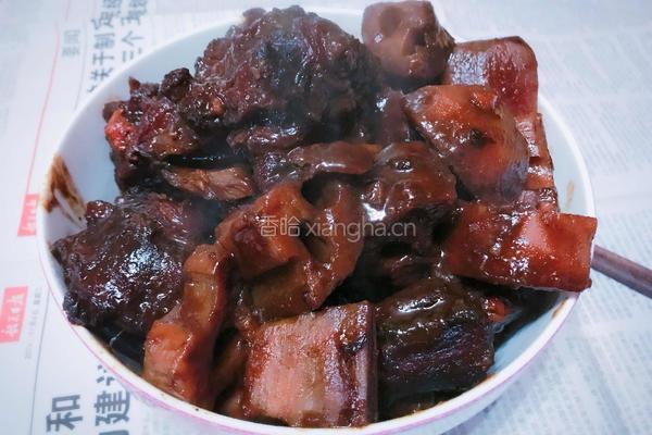 莲藕焖牛尾的做法图解11