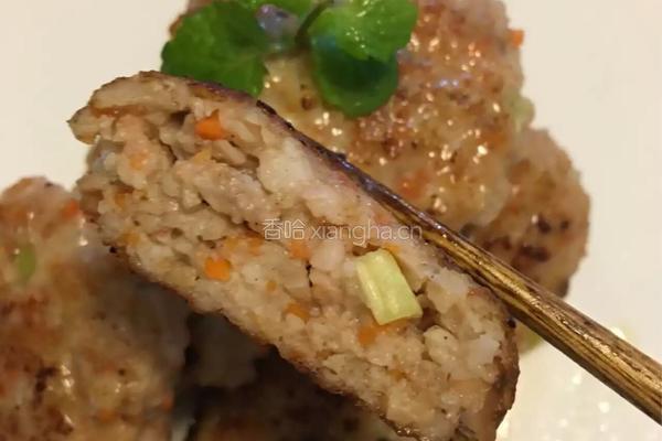 虾饼的做法图解4