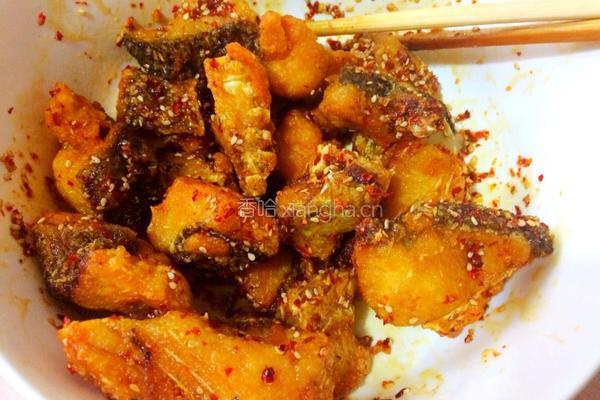 麻辣鱼块的做法图解16