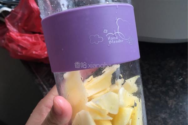 苹果米糊的做法图解2