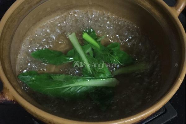 青菜土豆粥的做法图解5
