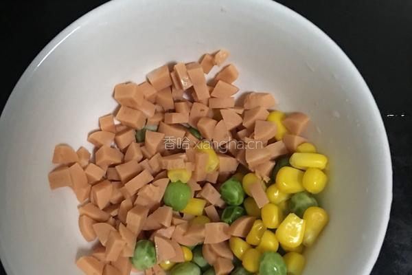 黄金蛋炒饭的做法图解3
