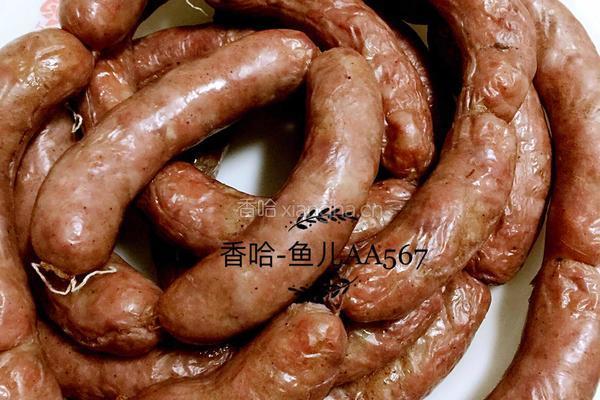 香肠的做法图解12