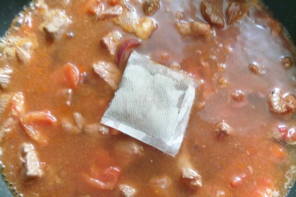 西红柿胡萝卜牛肉汤的做法图解5