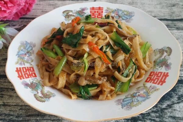 孜然炒饼的做法图解9