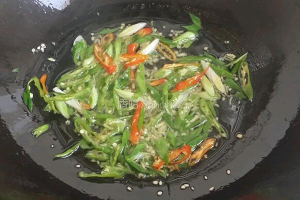 孜然炒饼的做法图解3