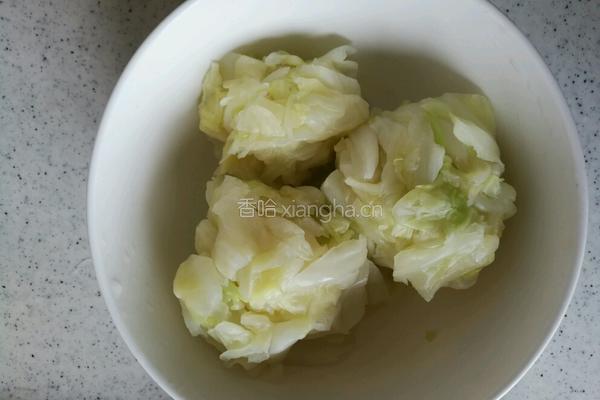 凉拌包菜的做法图解4