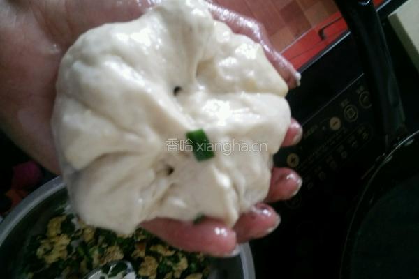 韭菜鸡蛋馅饼（家常）的做法图解6