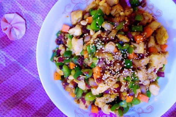 小炒鸡肉的做法图解12