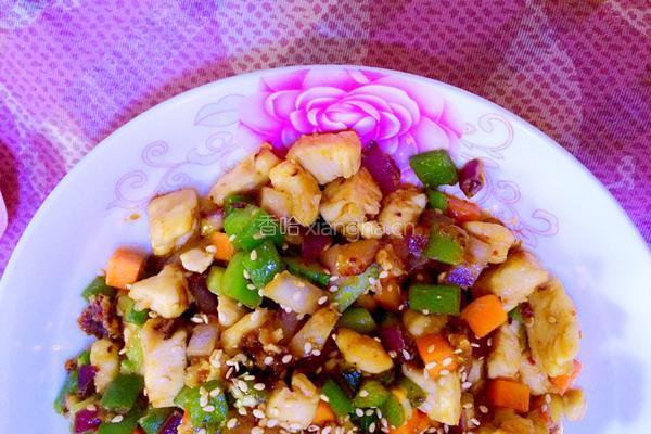 小炒鸡肉的做法图解13