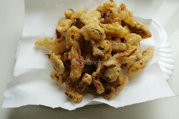 炸蘑菇的做法图解10