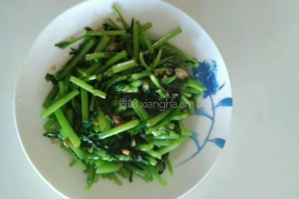 蒜蓉炒茼蒿