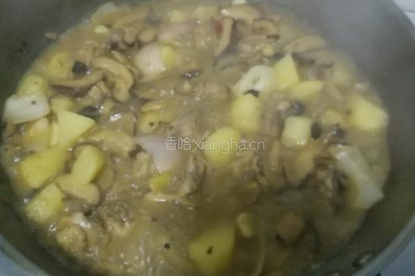 家常土豆焖鸡腿肉的做法图解5