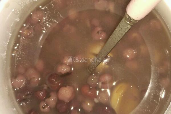红豆薏米糖水的做法图解4