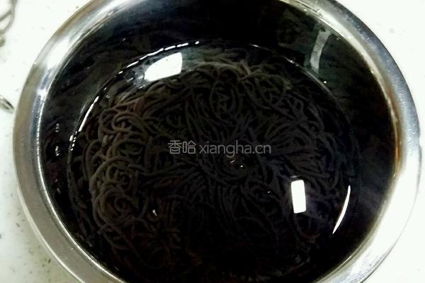 凉拌蕨根粉的做法图解4