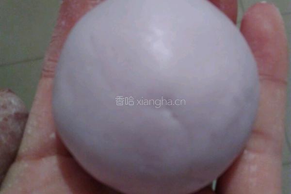 豆沙馅糯米油饼的做法图解5