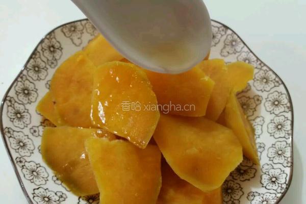 蜂蜜红心番薯的做法图解5