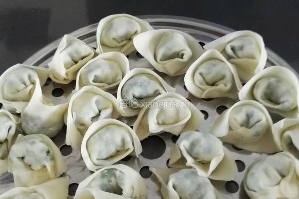 素馅版馄饨的做法图解4