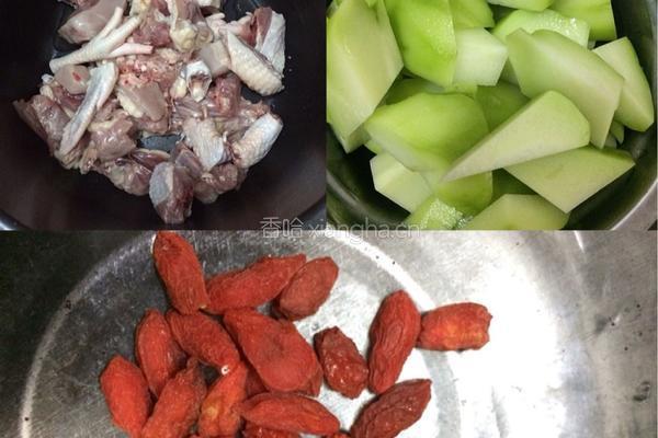 佛手瓜麻鸡汤的做法图解1