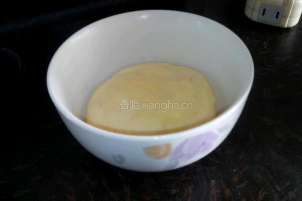 微波奶味蛋糕