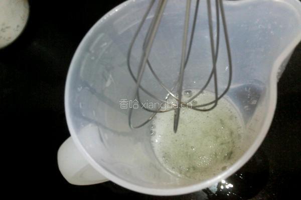 微波奶味蛋糕的做法图解2