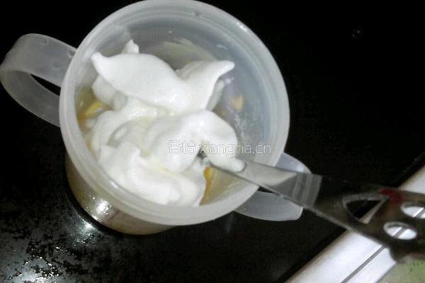 微波奶味蛋糕的做法图解7