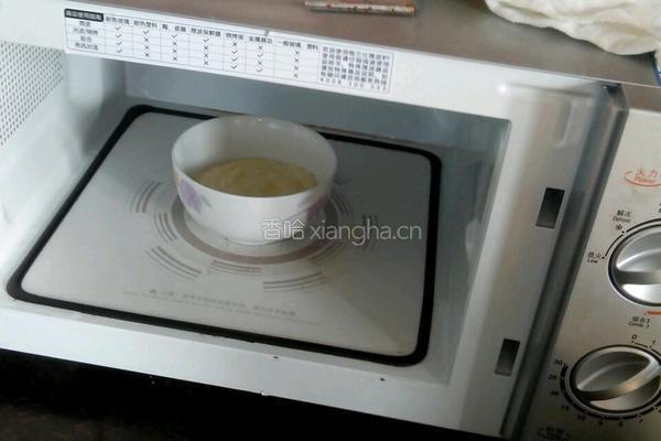微波奶味蛋糕的做法图解11