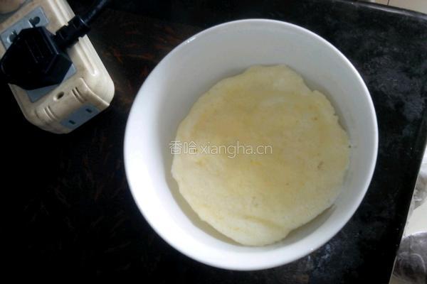 微波奶味蛋糕的做法图解13