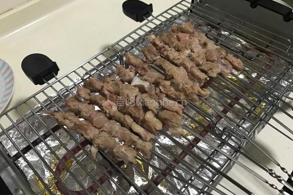 烤羊肉串的做法图解2