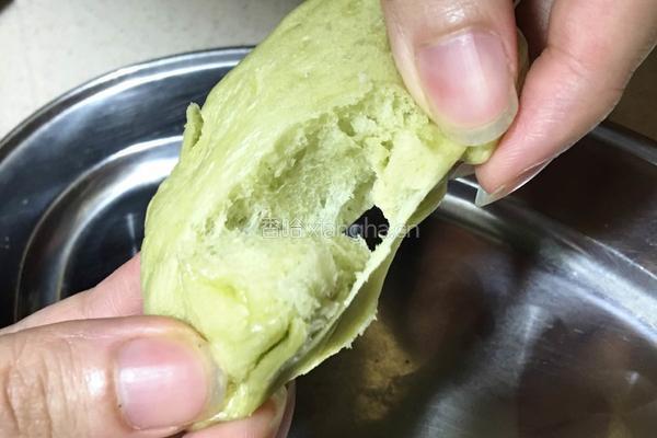 绿茶馒头的做法图解11
