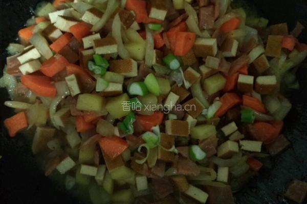 炒四丁的做法图解7