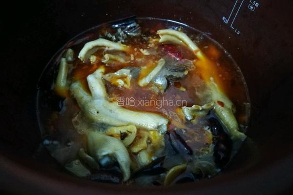 烧焖鸭掌的做法图解5