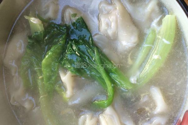 煮馄饨的做法图解4