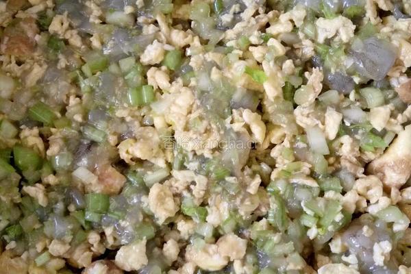 芹菜虾饺的做法图解4