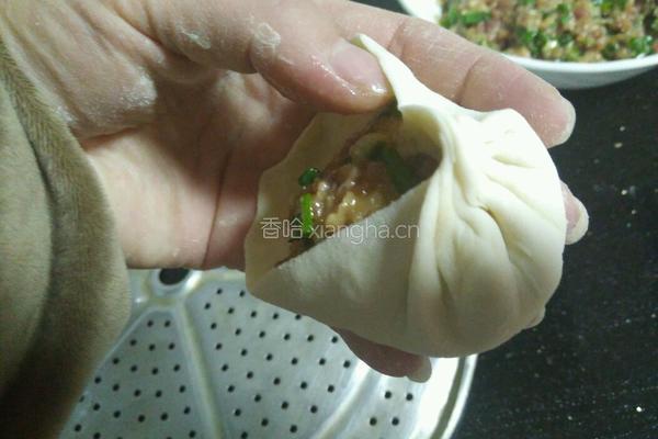 萝卜肉馅包的做法图解19