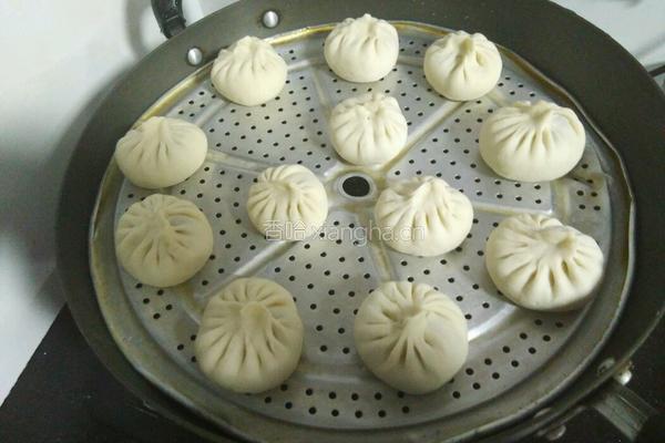 萝卜肉馅包的做法图解21