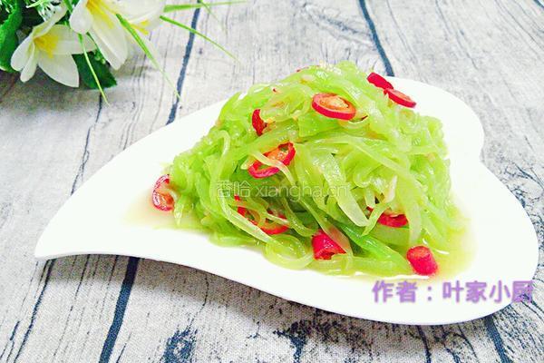 素炒莴笋的做法图解7