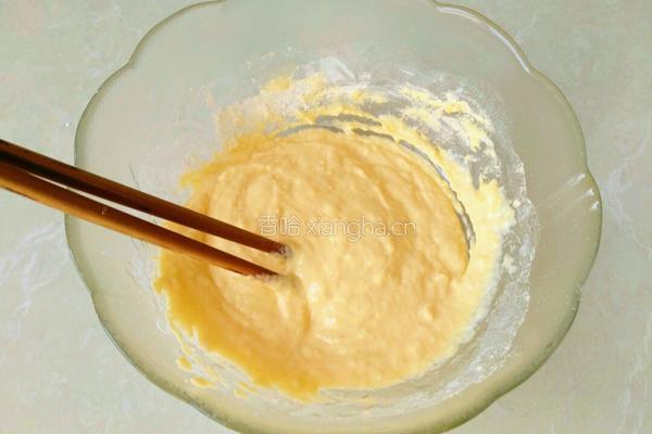 奶香玉米饼的做法图解3