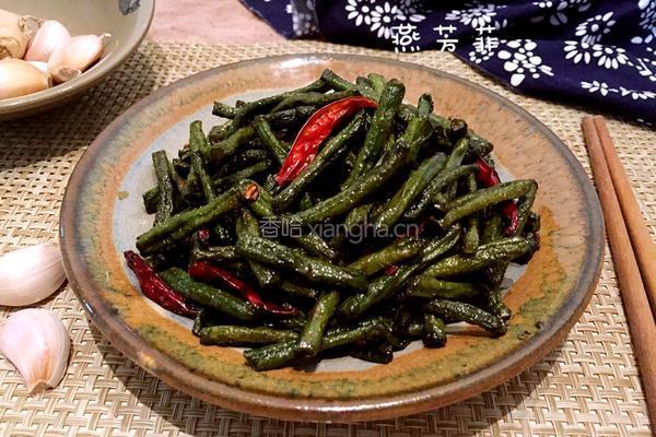 干煸豆角的做法图解12