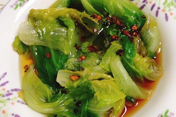 蒜泥生菜
