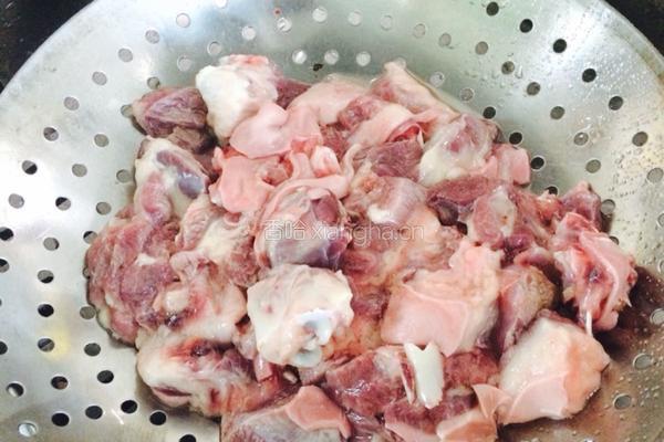 卤蛋烧狗肉的做法图解5