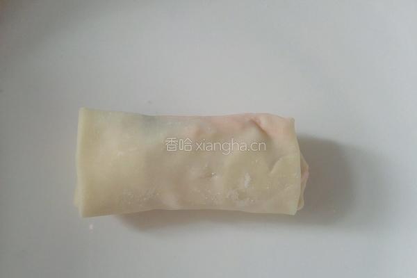 自制春卷的做法图解5