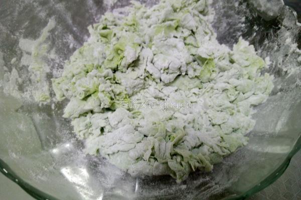 菠菜馒头的做法图解3