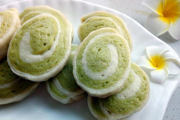 菠菜馒头的做法图解13