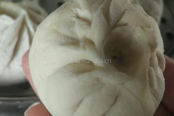 菠菜包子的做法图解7