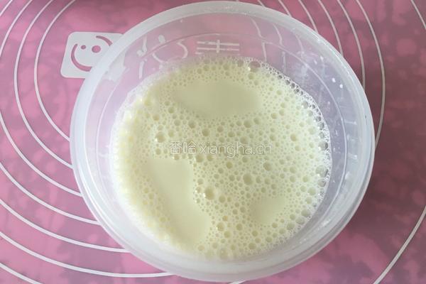 牛奶馒头的做法图解3